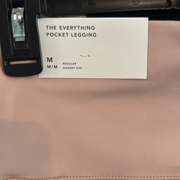 Pink High-Waisted Leggings - Picture 4 of 4